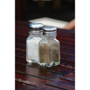 Kitchen Sal or Pepper Shaker, Glass, 2.5oz