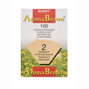 Filtropa Unbleached Coffee Filter, Size Number-2
