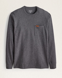 Mens LS Deschutes Heather Pocket T-Pendleton