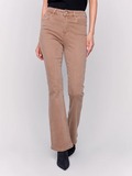 Bootcut Twill Pants-Charlie B