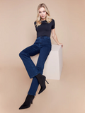 Straight Leg Jeans-Charlie B