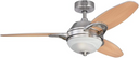  Arcadia 46 Inch Brushed Nickel Indoor Ceiling Fan 