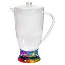 Rainbow Teardrop Acrylic Pitcher - 2.5qt