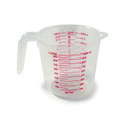 4 Cup Plastic Measuring Cup With Metric Equivalents