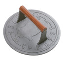 9" Cast Iron Bacon Press, 1401 