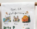 California Images Flour Sack Towel  