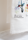Hummingbird Flour Sack Towel 