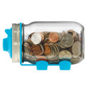 Jarware Piggy Bank Kit Blue 82637