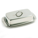  Stainless Steel Double Covered Butter Dish 282