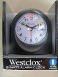 Westclox Arched Quartz Alarm Clock