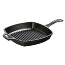   10.5 Inch Square Cast Iron Grill Pan 