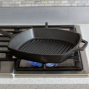   10.5 Inch Square Cast Iron Grill Pan 