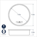 Naturals  9" Round Cake Pan-Nordicware 