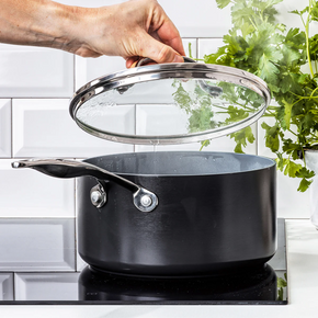 2qt Valencia Pro Ceramic Nonstick Saucepan-Greenpan