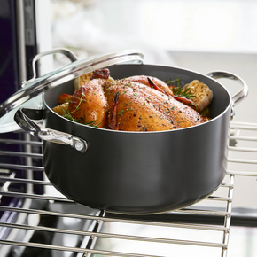 Valencia Pro Ceramic Nonstick 5.5 qt Stockpot w/ Lid-Greenpan
