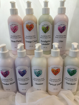 From The Heart Of Ojai Nourishing Hand Crafted Lotion 8oz.