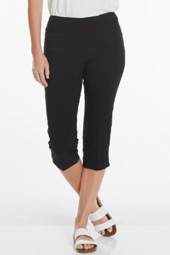 Capri Pants with Pockets-Slim Station Capri Pants with Pockets-Slim Station