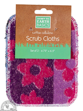 Scrub Cloth 4.75" X 6.5" 2pk