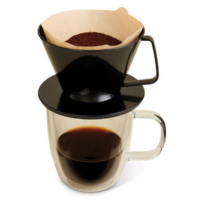 Fino Pour-Over Coffee Brewing Filter Cone, Number 1-Size Fino Pour-Over Coffee Brewing Filter Cone, Number 1-Size