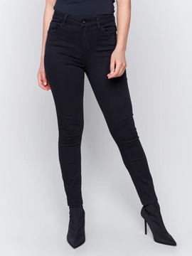 Stretch Denim 5 Pocket Pant-Charlie B