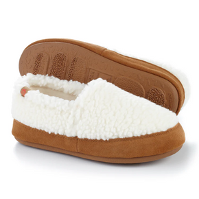 Women's Moc Slippers with Cloud Cushion Comfort-Acorn