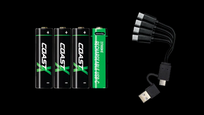  Rechargeable Batteries, -ZITHION-X AA