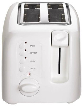 Compact Electric Toaster, 2 Slice