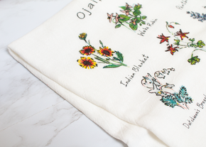 Wild Flowers, Flour Sack Towel RS116