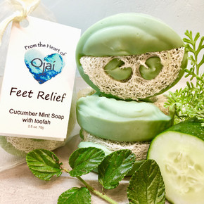 From The Heart Of Ojai Nourishing Hand Crafted Foot Relief Bar 2.5 oz.