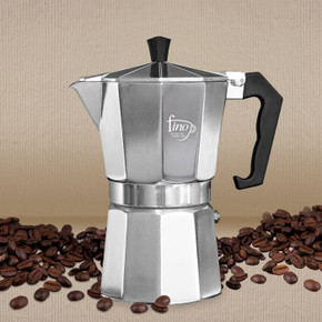 Fino Stovetop Espresso Maker, 6 Cup Fino Stovetop Espresso Maker, 6 Cup