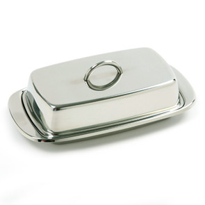 NORPRO Stainless Steel Double Covered Butter Dish 282