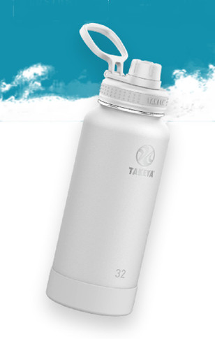 Takeya Actives Water Bottle w/ spout lid