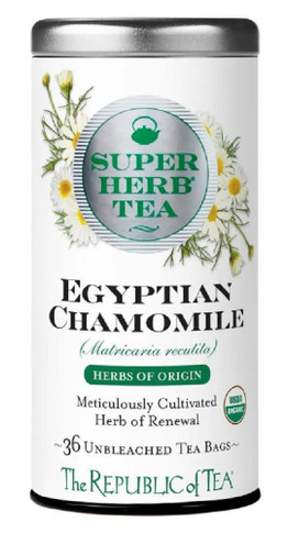 Organic Egyptian Chamomile SuperHerb® Herbs of Origin Tea Bags-Republic of Tea