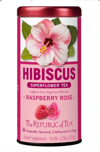 View 1 of Raspberry Rose Hibiscus Tea Bags-Republic of Tea
