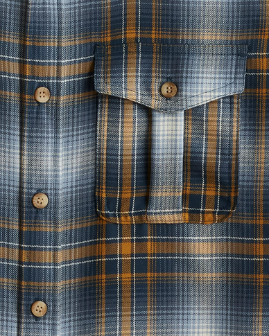 MEN'S PLAID HARRISON MERINO SHIRT-PENDLETON