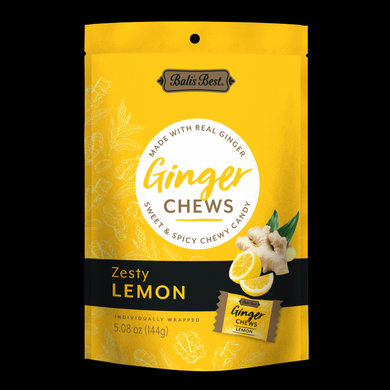 Bali’s Best Ginger Chews-Lemon