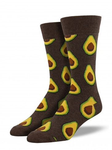 Avocado socks-men's, MNC527-SockSmith