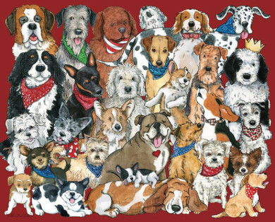 Dogs, Dogs, Dogs By Sherri Buck Baldwin Hart Puzzle