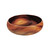 Round Calabash Acacia wood  salad bowl, 10" x 4", K0468-Pacific Merchants