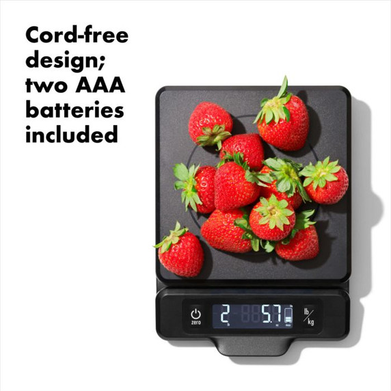 OXO Good Grips 5 lb Food Scale with Pull-Out Display