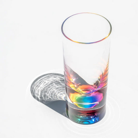 TEARDROP 14OZ RAINBOW ACRYLIC TUMBLER | SET OF 4
