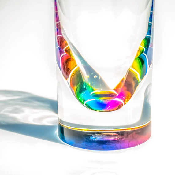 TEARDROP 14OZ RAINBOW ACRYLIC TUMBLER