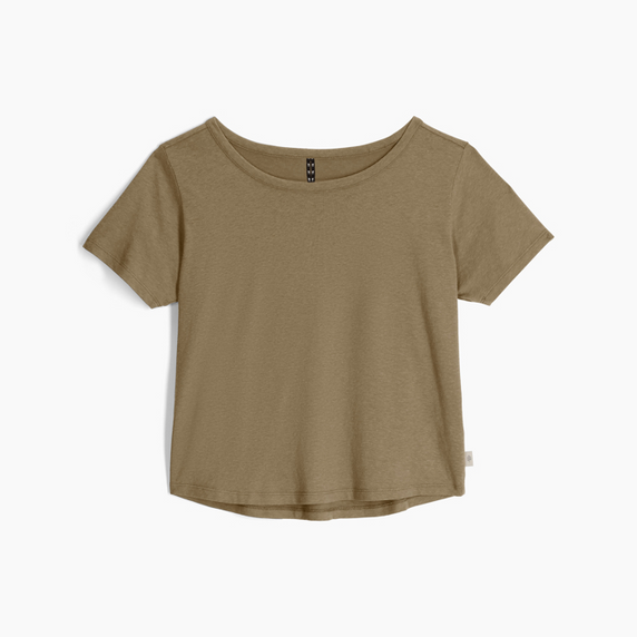 Womens's Basecamp Boxy Tee-Royal Robbings