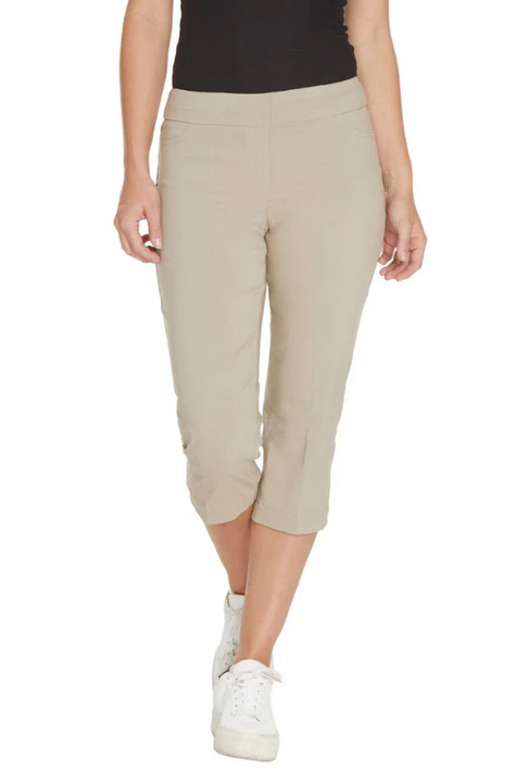  Capri Pants with Pockets-Slim Station