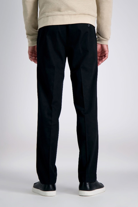 M's Premium No Iron Khaki's-Black-Haggar
