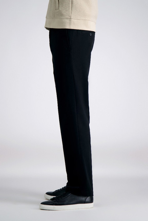 M's Premium No Iron Khaki's-Black-Haggar