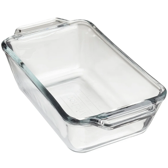 Glass  Loaf Dish, 1.5 qt Capacity-Anchor Hocking