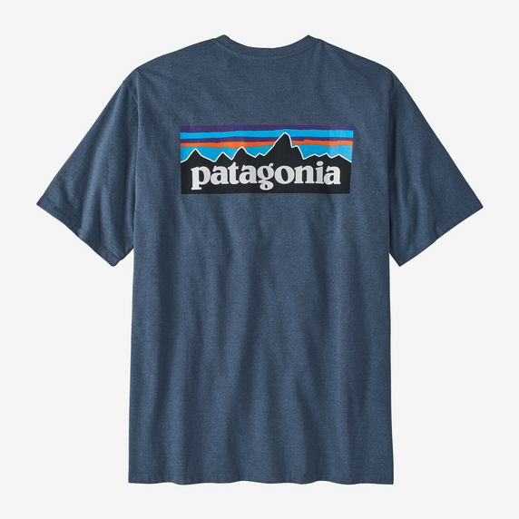 M's Revised P-6 Logo Responsibili-Tee-Patagonia 