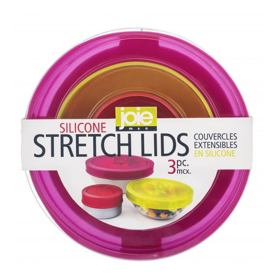 Joie Silicone Stretch Lids, 3pc
