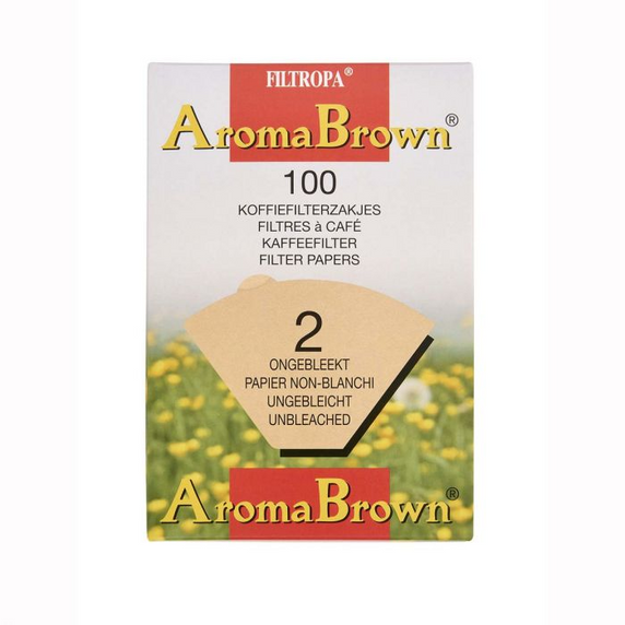 Filtropa Unbleached Coffee Filter, Size Number-2
